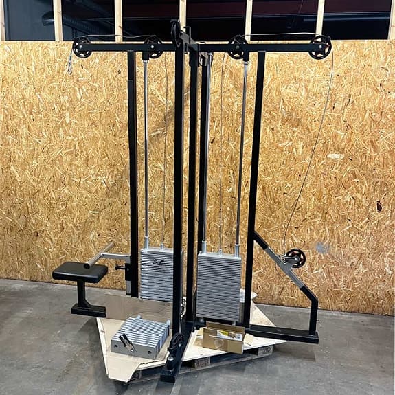 Fyrstation, Nordic Gym - Latsdrag, rodd, triceps, biceps