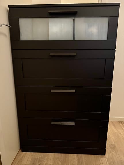 Ikea - Brimnes Byrå med 4 lådor