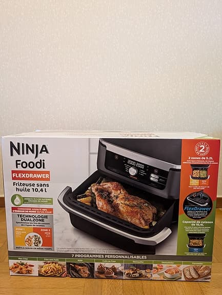 Ninja Foodi FlexDrawer 10,4L Airfryer