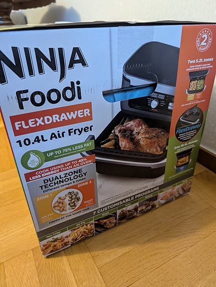 Ninja Foodi FlexDrawer 10,4L Airfryer