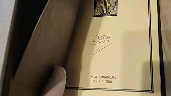 Warhammer 40.000 Ephrael Stern: Limited Edition box set signerad