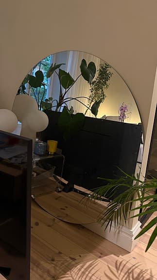 Rund spegel 120 cm