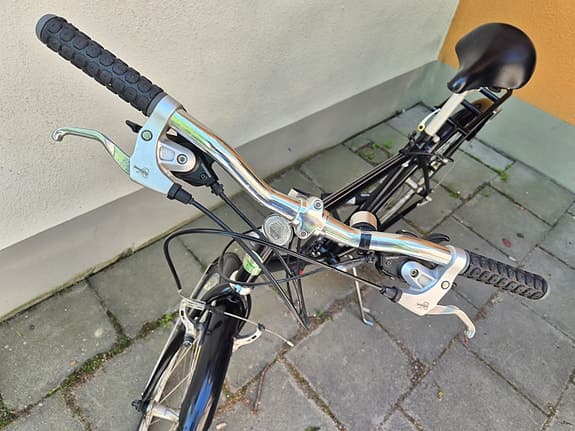 Svart herrcykel 28  KRONAN, 24 växlar