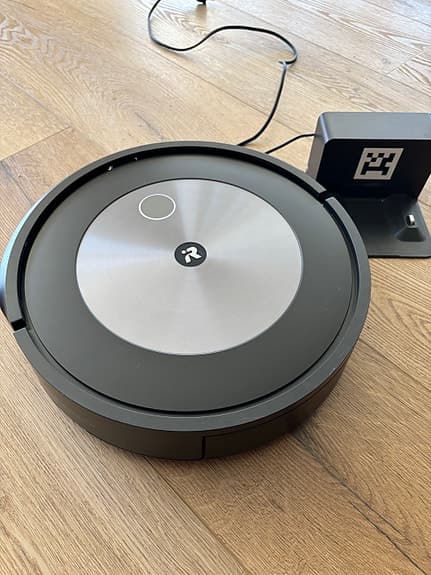 iRobot robotdammsugare svart/silver