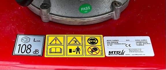 MTD WST 5522 Gräsklippar trimmer