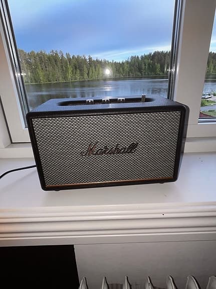 Marshall Bluetooth-högtalare svart