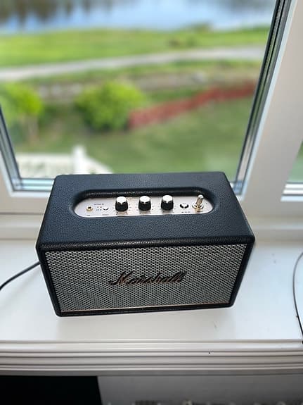 Marshall Bluetooth-högtalare svart