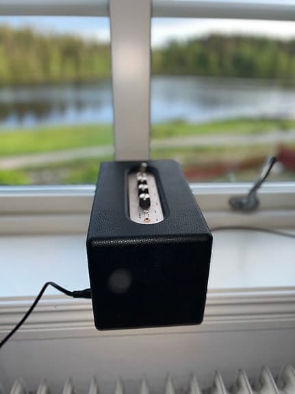 Marshall Bluetooth-högtalare svart