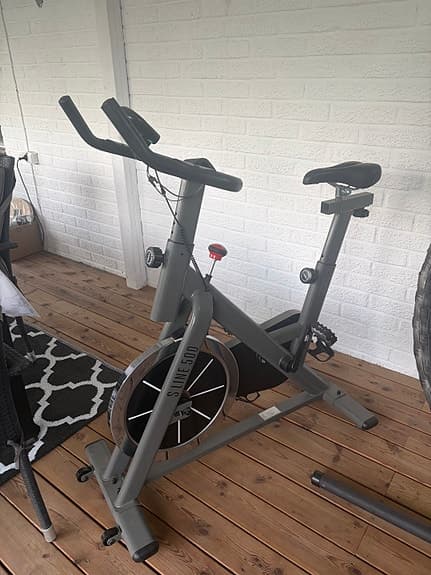 Titan Life motionscykel grå