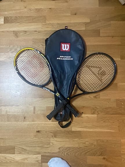 Tennisrack Wilson 6.3 & Set 3500 Oversize Carbontec