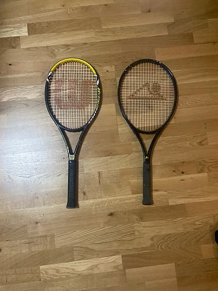 Tennisrack Wilson 6.3 & Set 3500 Oversize Carbontec