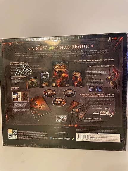 Oöppnad World of Warcraft: Cataclysm Collector’s Edition – PC/Mac
