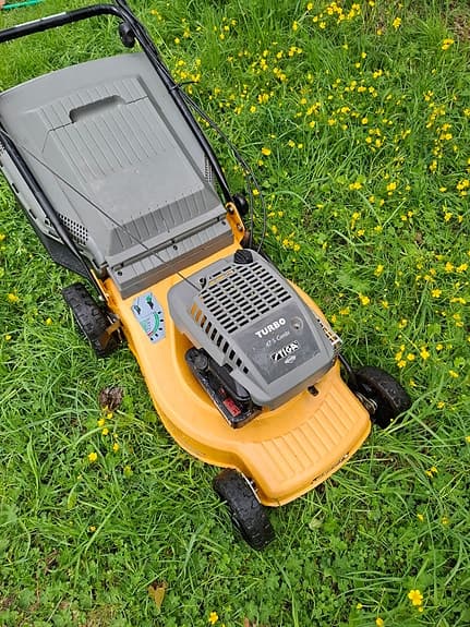 Stiga Turbo självgående bensinklippare med uppsamlare