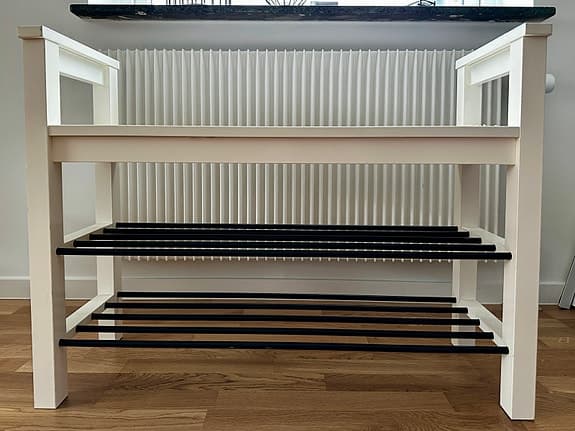 Bänk/Skohylla från IKEA