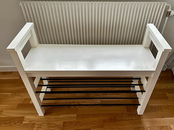 Bänk/Skohylla från IKEA