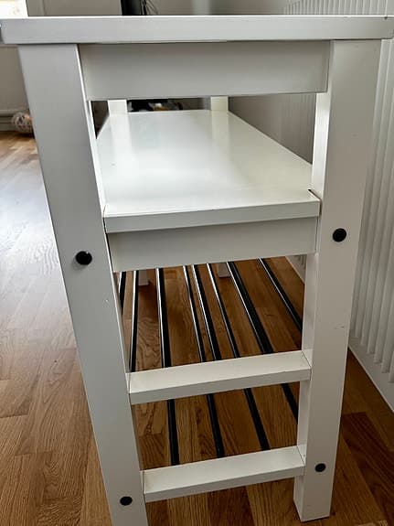 Bänk/Skohylla från IKEA