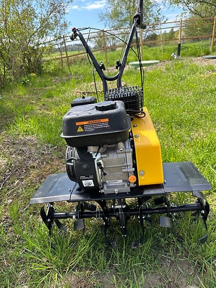 Loncin jordfräs 196cc gul/svart