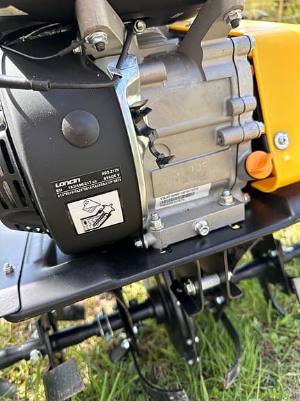 Loncin jordfräs 196cc gul/svart