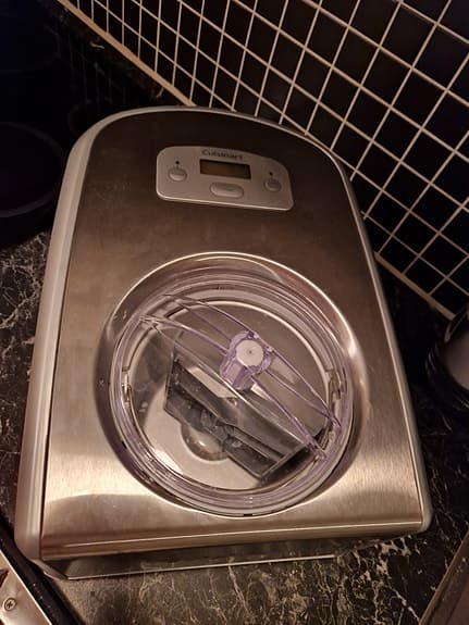 Cuisinart Ice Cream & Gelato Professional glassmaskin ICE100E rostfri