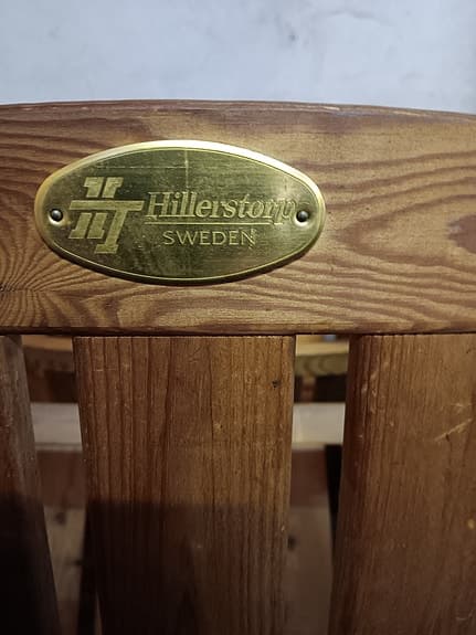 5 trädgårdsstolar. Hillerstorp