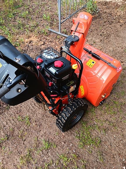 Husqvarna 8024STE snöslunga orange