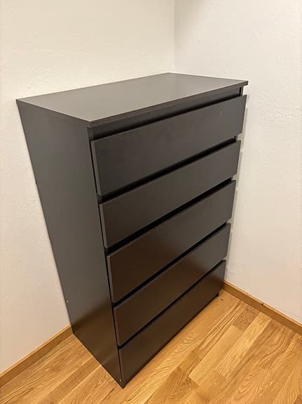 Svartbrun malmbyrå SNABB HÄMTNING