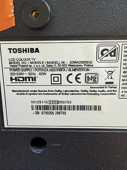 Toshiba 32