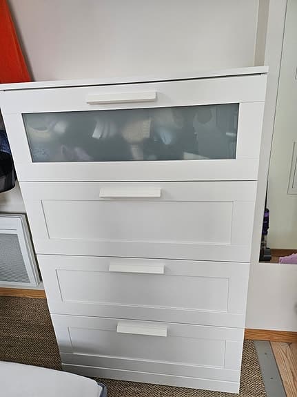 Byrå med 4 lådor - IKEA Brimnes