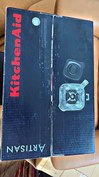KitchenAid Artisan blender svart
