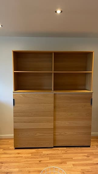 IKEA förvaringsskåp med skjutdörrar