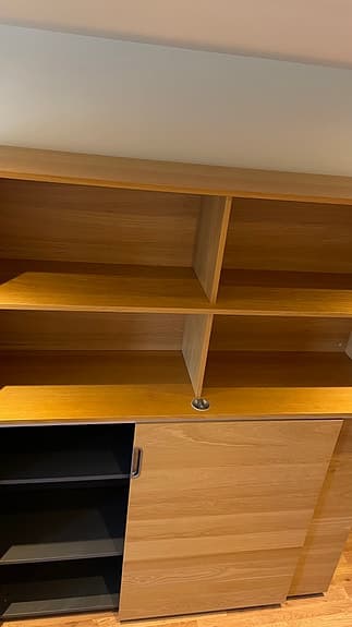 IKEA förvaringsskåp med skjutdörrar