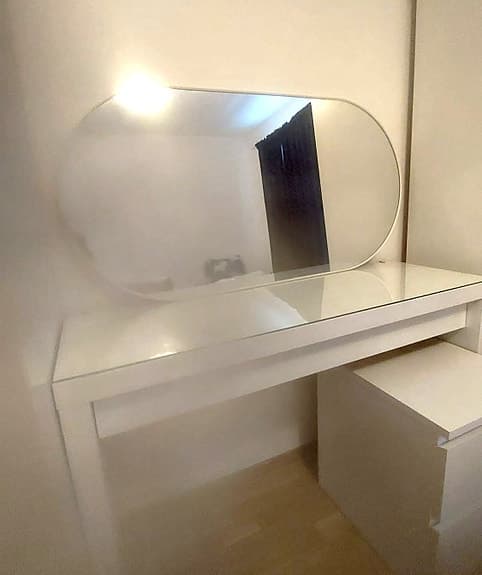IKEA oval spegel