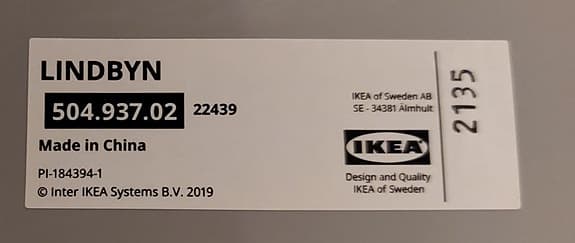 IKEA oval spegel