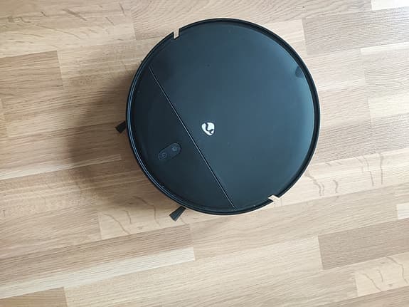 Wi-Fi Smart Robot Vacuum Cleaner robotdammsugare svart