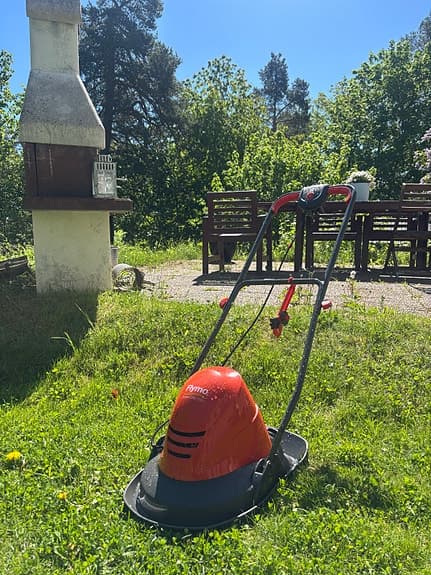 Flymo Turbo Lite 250 elgräsklippare orange