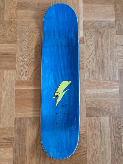 Jason Lee / Adams 8.25 skateboard deck Ziggy Stardust
