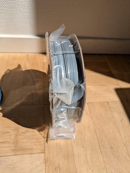 Gembird Filaments för 3D‑skrivare grå tråd