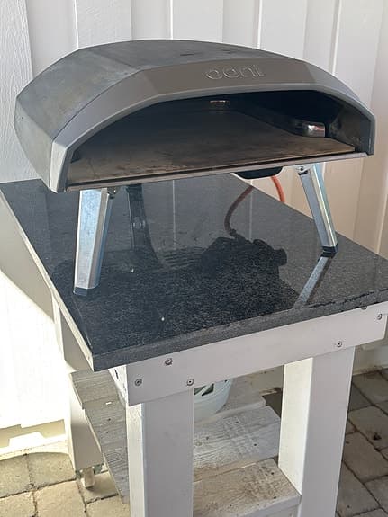 Pizzaugn och Granitbänkskiva till pizzaugn / utekök