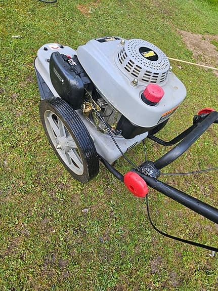 Meec tools hjuldriven grästrimmer