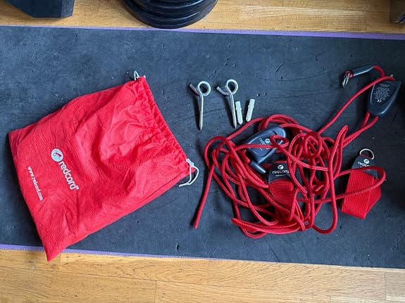Redcord Trainer träningsredskap med rep