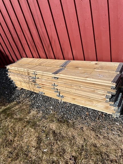 Pallkragar för odlingslådor 120 cm x 80 cm