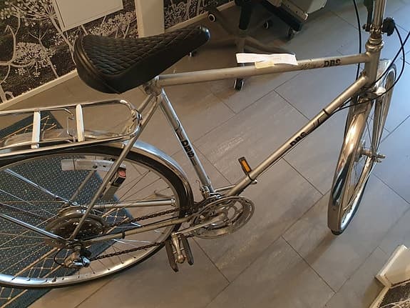 DBS herrcykel 58 cm 28" silver