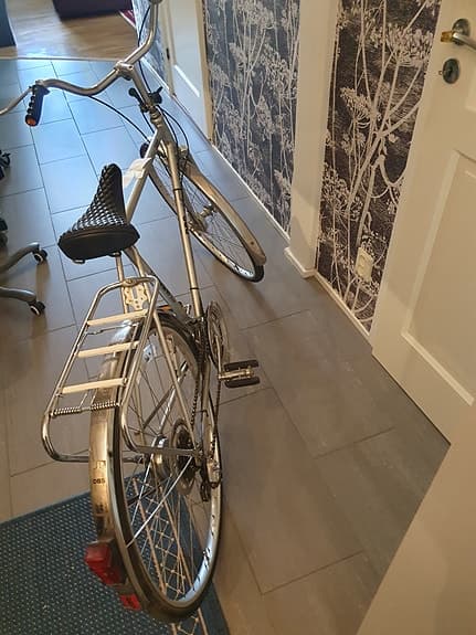 DBS herrcykel 58 cm 28" silver