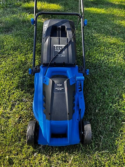Lawn Movers LLM 332 elgräsklippare blå