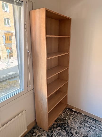 Billy bokhylla, ekmönstrad