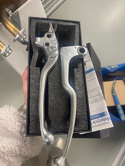 Original kopplingshandtag till Yamaha (OBS!! Bara ena handtaget kvar)