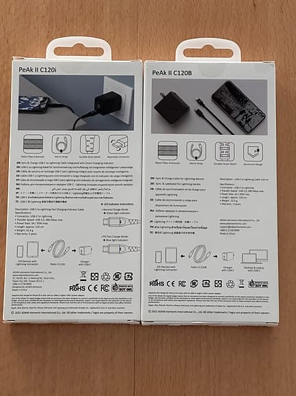 Apple USB‑C till Lightning-kabel svart