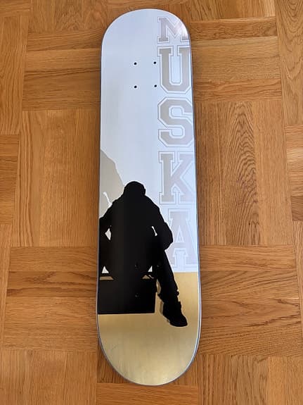 Muska BB Gold 7,75 Prime Wood limited skateboard