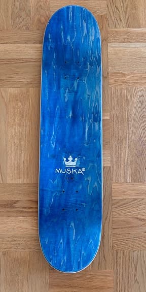 Muska BB Gold 7,75 Prime Wood limited skateboard