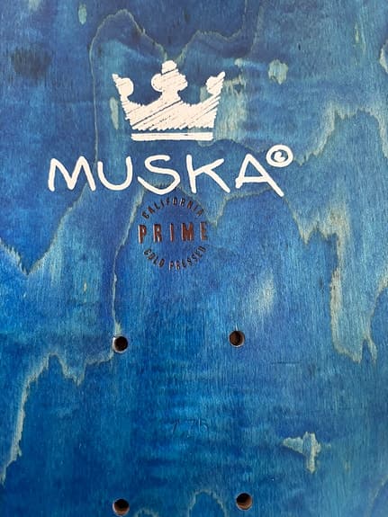 Muska BB Gold 7,75 Prime Wood limited skateboard